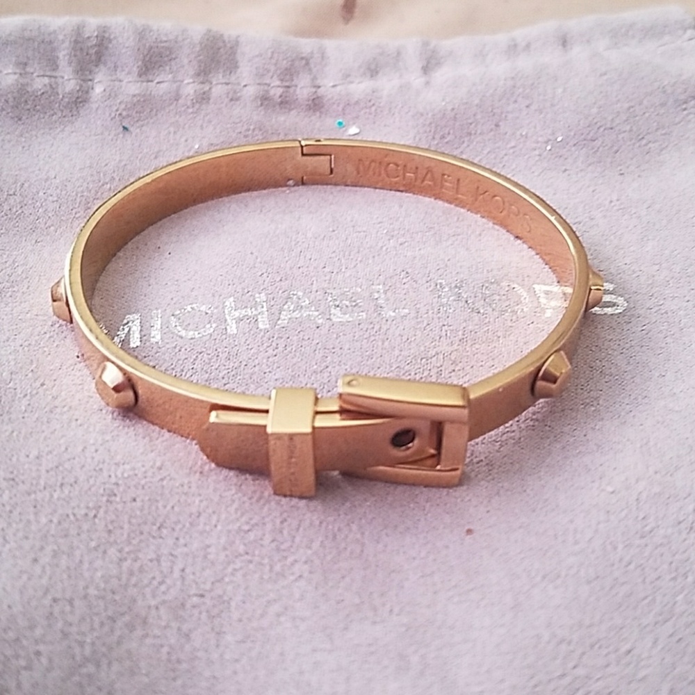 Authentic Michael kors gold bracelet